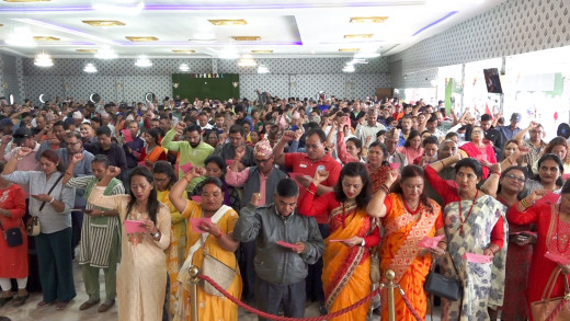 एमाले भक्तपुरका १५ सय सङ्गठित सदस्यले लिए शपथ